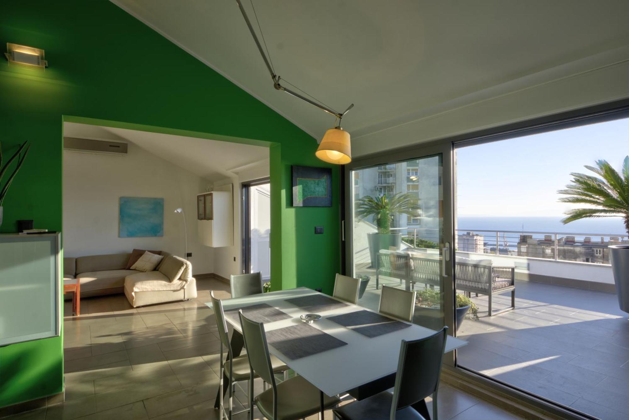 Penthouse Belvedere City View With Private Parking Рийека Екстериор снимка